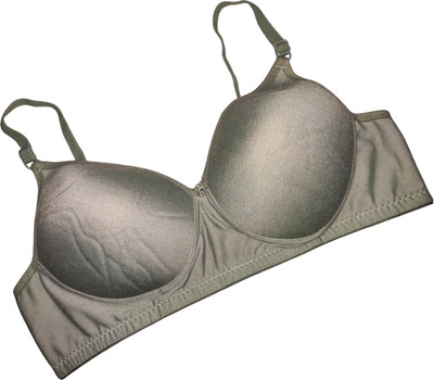 Fashocart Padded Women Push-up Lightly Padded Bra(Green)