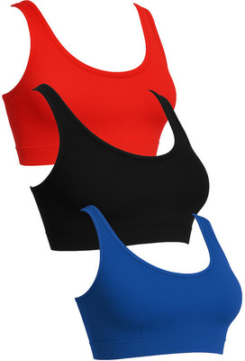 Albikr Stylish Albikr D2RD-BL-BU-34 Women Push-up Non Padded Bra(Red)