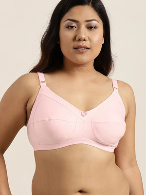 Winsure Women Full Coverage Non Padded Bra(Pink)
