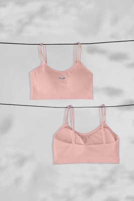 Under Secret 2122=LI.PINK=PO1 Women Everyday Lightly Padded Bra(Pink)