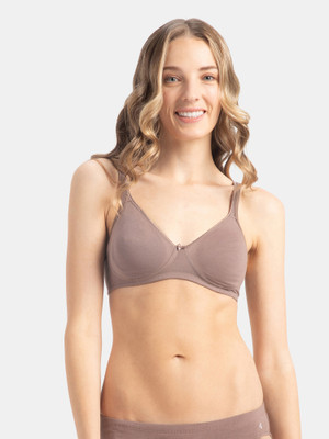 JOCKEY 1722 Women Everyday Non Padded Bra(Brown)