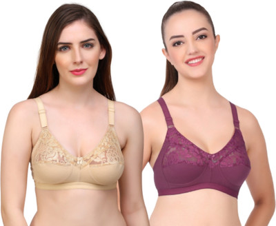 Layeba Deepika Women Full Coverage Non Padded Bra(Multicolor)