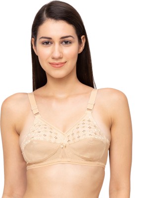 JULIET NARI SK Women T-Shirt Non Padded Bra(Beige)