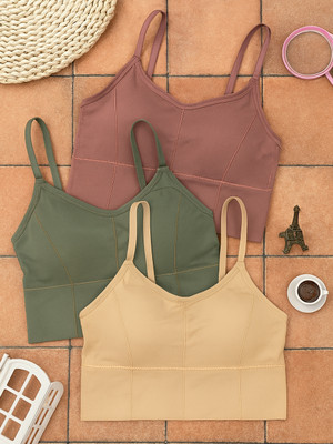 FiveFlag Women Everyday Lightly Padded Bra(Multicolor)