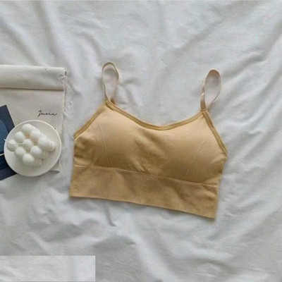 MAHEK CREATIVE fANCY FREE SIZE BRA Women Cami Bra Lightly Padded Bra(Multicolor)