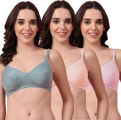 Shyam Sons FLAIR Feminaa Women T-Shirt Non Padded Bra(Multicolor)