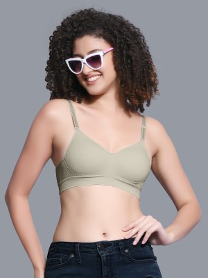 NAGARVEL CREATION 00815-gry-01-32-p01 Women Everyday Lightly Padded Bra(Multicolor)