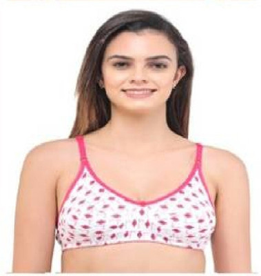 Bleint Women Everyday Non Padded Bra(Pink, White)