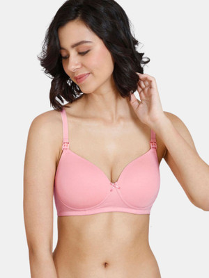 Bewild Women Balconette Heavily Padded Bra(Pink)