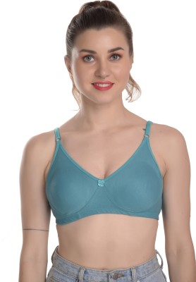 DAFASHIE Pack of 1 Women Push-up Non Padded Bra(Blue)