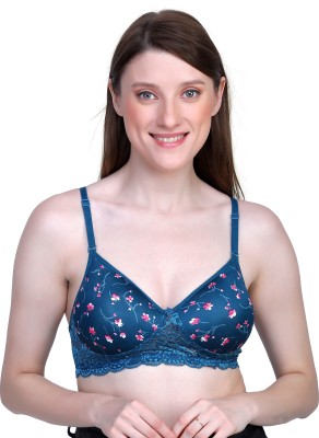 LIA CARE PREAMIUM Women Full Coverage Lightly Padded Bra(Green)