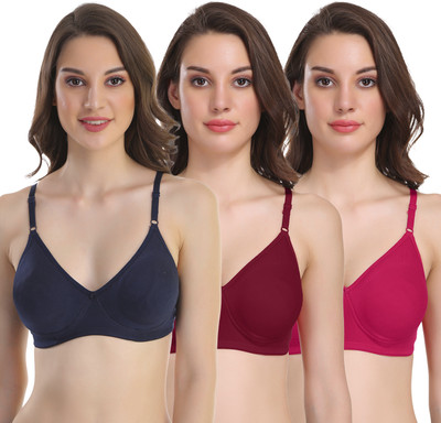 POOJA RAGENEE BAYLEE LP Women Full Coverage Lightly Padded Bra(Multicolor)