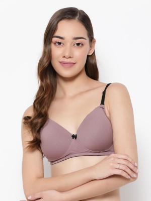 Clovia Women T-Shirt Lightly Padded Bra(Pink)