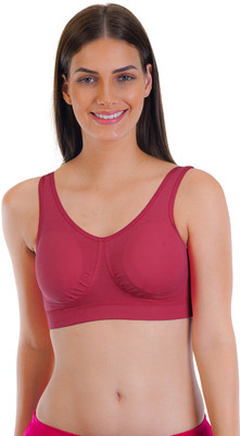 Salsa SPORT-BRA-014 Women Everyday Lightly Padded Bra(Pink)