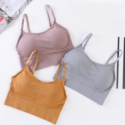 MAHEK CREATIVE Women T-Shirt Lightly Padded Bra(Brown, Grey, Yellow)