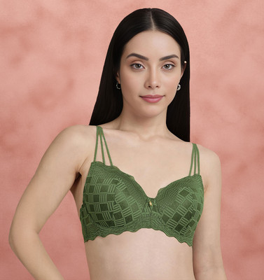 Susie Women Everyday Lightly Padded Bra(Green)