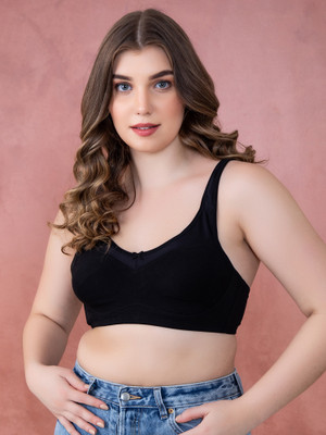 Clovia Women Full Coverage Non Padded Bra(Blue)