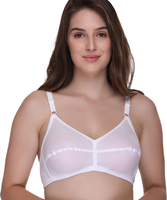 Salsa GOOD-LOOK Women Full Coverage Non Padded Bra(White)