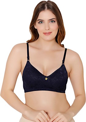 BodyCare Women Everyday Heavily Padded Bra(Dark Blue)