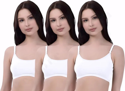 Restore Fashion Style 057 Women Everyday Lightly Padded Bra(White, White, White)