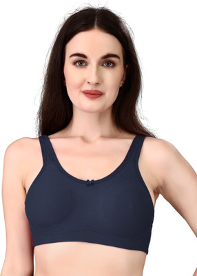 Exotica Lingerie M2Mino Women Bralette Non Padded Bra(Dark Blue)