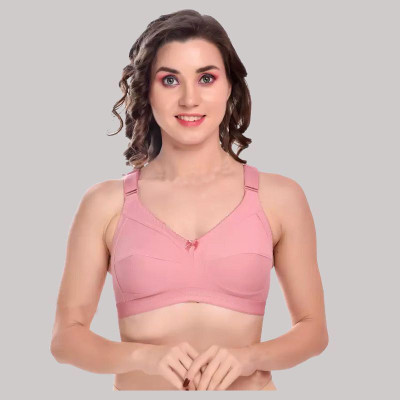 X-WELL Women Everyday Non Padded Bra(Pink)
