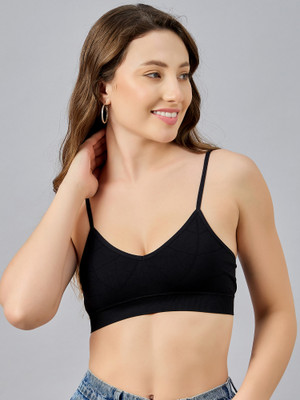 Dressberry Women Everyday Lightly Padded Bra(Black)
