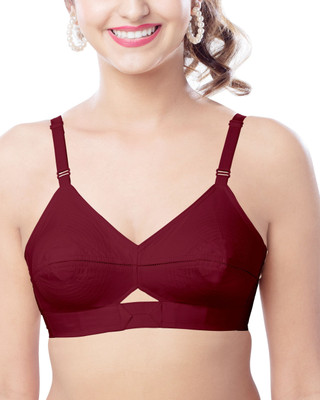 Brida Ladies Innerwear Kavya Xtrasoft Women Everyday Non Padded Bra(Maroon)