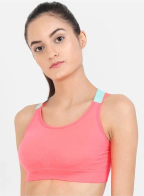 BRANKLY URJA Women Cami Bra Lightly Padded Bra Women Cami Bra Lightly Padded Bra(Pink)