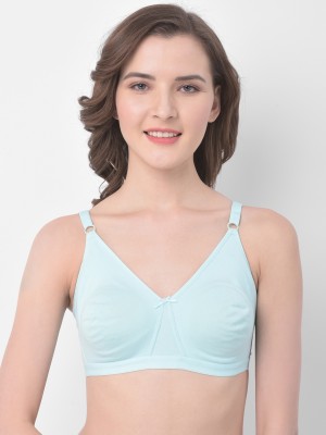 Clovia Women T-Shirt Non Padded Bra(Blue)