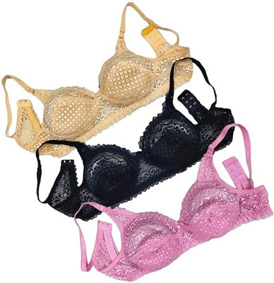 Inner Joy Women Cami Bra Non Padded Bra(Multicolor)