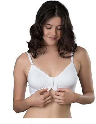 RADHIKASALESCO Women Full Coverage Non Padded Bra(White)