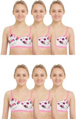 Hobby Lobby Women Everyday Non Padded Bra(Pink)