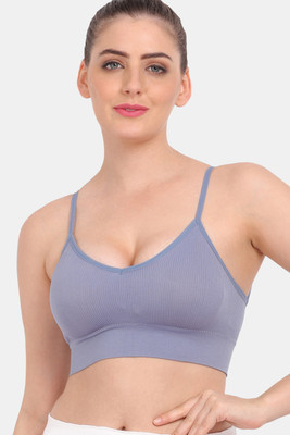 AMOUR SECRET Women Sports Lightly Padded Bra(Blue)