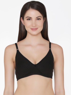 Clovia Women T-Shirt Non Padded Bra(Black)