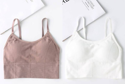 Cup's-In Zion Bra Women Minimizer Non Padded Bra(Maroon, White)