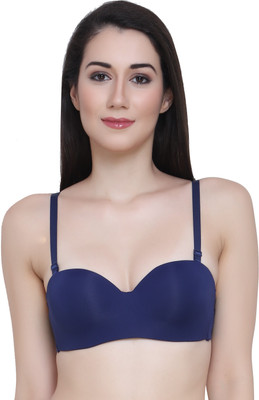 Glamoras 268 Women Everyday Lightly Padded Bra(Blue)