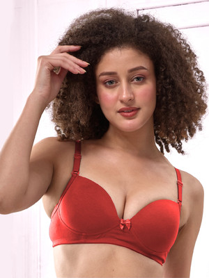 Lyra by Lux Padded Bra 523 Women Push-up Heavily Padded Bra(Red)