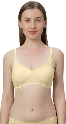 Sonari SMT001 Women Everyday Non Padded Bra(Yellow)