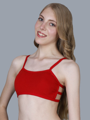 IndiRocks Women Everyday Lightly Padded Bra(Red)