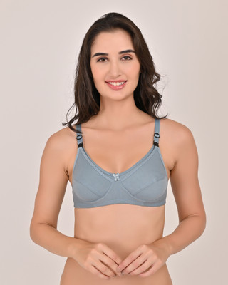 PROOT ENGMOTHER BRA BLUE S Women Maternity/Nursing Non Padded Bra(Blue)