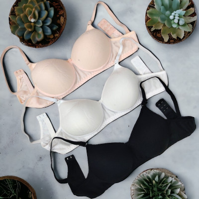 Quixy Women Push-up Lightly Padded Bra(Multicolor)
