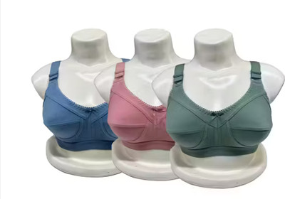 RSR ENTERPRISE Women Full Coverage Non Padded Bra(Multicolor)
