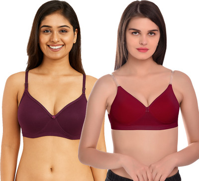 Rahul Trading Padded Bra For Women Women Everyday Lightly Padded Bra(Multicolor)