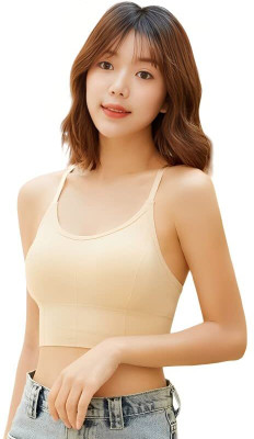 skyunion 646 BRA Women Full Coverage Lightly Padded Bra(Green)