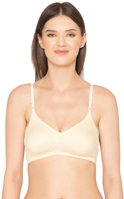 Groversons Paris Beauty Women Full Coverage Non Padded Bra(Beige)
