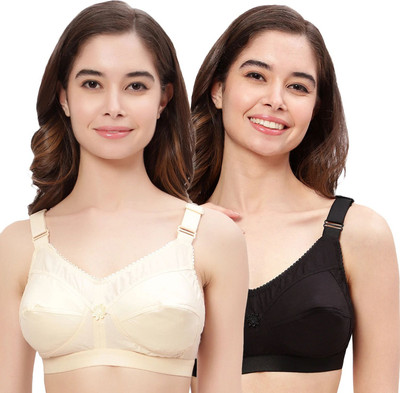Shadydarks Women Full Coverage Non Padded Bra(Multicolor)