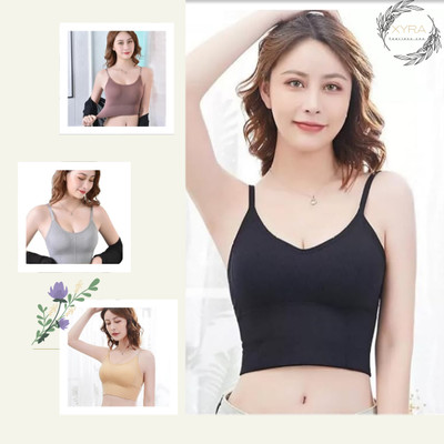Xyra Women Cami Bra Lightly Padded Bra(Multicolor)