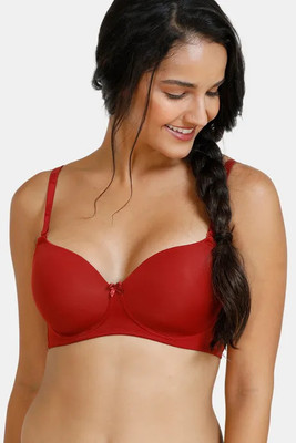 Bewild polly pad Women Full Coverage Lightly Padded Bra(Maroon)