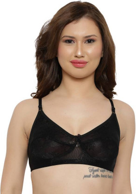 Lalit Women Everyday Non Padded Bra(Black)